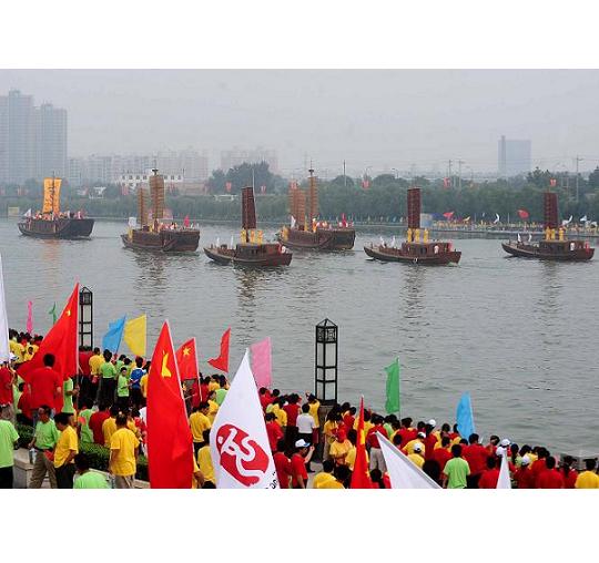 北京奥运仿古肪船