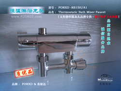 恒温温控明装混合龙头(附带上水)FORXD-RS15H/A1